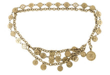 Load image into Gallery viewer, *Very Rare* Repurposed CC “Sun in Splendour” 1980’s Coin Toggle Necklace