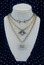 Load image into Gallery viewer, Large Repurposed Interlocking GG Gucci Charm Necklace