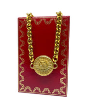 Load image into Gallery viewer, *Very Rare* Repurposed CC “Sun in Splendour” 1980’s Coin Toggle Necklace