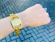 Load image into Gallery viewer, Repurposed Salvatore Ferragamo 1980’s Hardware Vintage Bracelet