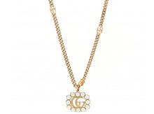 Load image into Gallery viewer, Large Repurposed Interlocking GG Gucci Charm Necklace
