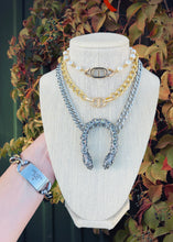 Load image into Gallery viewer, Repurposed Christian Dior Cut~Out CD Charm Necklace