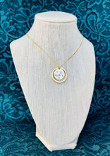 Load image into Gallery viewer, Repurposed Louis Vuitton Keyring & Celestial Charm Necklace