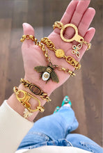 Load image into Gallery viewer, Iconic Versace Medusa Gold Vintage Bracelet