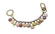 Load image into Gallery viewer, Repurposed Louis Vuitton Blush Signature Charm Bracelet