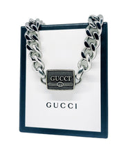 Load image into Gallery viewer, *Very Rare*Repurposed Gucci Hardware Chunky Link Necklace