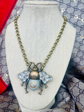 Load image into Gallery viewer, X~Large Repurposed *Rare*Gucci Bee Statement Necklace