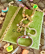 Load image into Gallery viewer, Repurposed Vintage Gucci Horsebit Lucky Charms Necklace