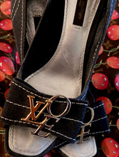 Load image into Gallery viewer, X~Large 4~in 1  Repurposed Louis Vuitton Two~Tone LoVe 🍒 Vintage Necklace