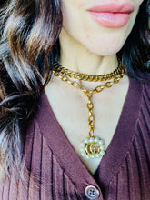 Load image into Gallery viewer, Repurposed Gucci Interlocking GG Convertible 3~in~1 Chain Belt/Necklace