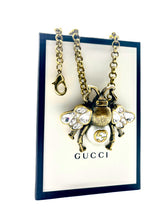 Load image into Gallery viewer, X~Large Repurposed *Rare*Gucci Bee Statement Necklace