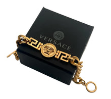 Load image into Gallery viewer, Iconic Versace Medusa Greca Vintage Toggle Bracelet