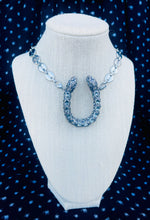 Load image into Gallery viewer, Two~in~One X~Large Repurposed Louis Vuitton Two~Tone LoVe Vintage *Convertible* Necklace