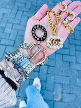 Load image into Gallery viewer, X~Large Repurposed Christian Dior Hardware Mixed Metals Bracelet