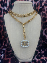 Load image into Gallery viewer, Repurposed Gucci Interlocking GG Convertible 3~in~1 Chain Belt/Necklace