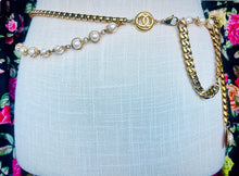 Load image into Gallery viewer, *Very Rare* Repurposed 1980’s CC *New Vintage*Coin Convertible Chain Belt/Necklace