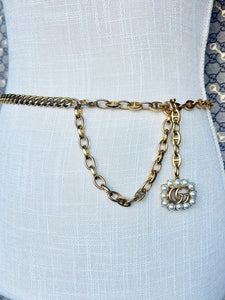 Repurposed Gucci Interlocking GG Convertible 3~in~1 Chain Belt/Necklace