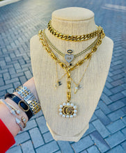 Load image into Gallery viewer, Repurposed Gucci Interlocking GG Convertible 3~in~1 Chain Belt/Necklace