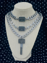 Load image into Gallery viewer, *Very Rare*Repurposed Gucci Hardware Chunky Link Necklace