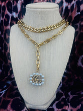 Load image into Gallery viewer, Repurposed Gucci Interlocking GG Convertible 3~in~1 Chain Belt/Necklace