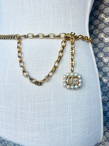 Repurposed Gucci Interlocking GG Convertible 3~in~1 Chain Belt/Necklace