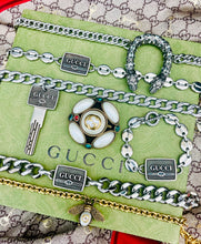 Load image into Gallery viewer, *Very Rare*Repurposed Gucci Hardware Chunky Link Necklace