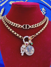 Load image into Gallery viewer, Repurposed Vintage CC Coin Convertible Charm Necklace