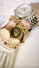 Load image into Gallery viewer, *One of a Kind* Repurposed CC Paris France Coin Vintage Toggle Bracelet