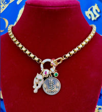 Load image into Gallery viewer, Repurposed Vintage CC Coin Convertible Charm Necklace
