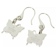 Load image into Gallery viewer, Repurposed Gucci Medium .925 Sterling Silver Butterfly Necklace