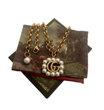 Load image into Gallery viewer, Large Repurposed Interlocking GG Gucci Charm Necklace