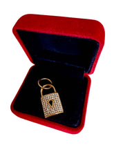 Load image into Gallery viewer, Repurposed Louis Vuitton Monogram Canvas Customizable Bracelet (charms sold separately)