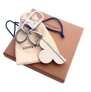 Repurposed Louis Vuitton Double Clasp Multipurpose Keychain/BagCharm