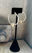 Load image into Gallery viewer, Repurposed Triple Sided CC Charm Hoops