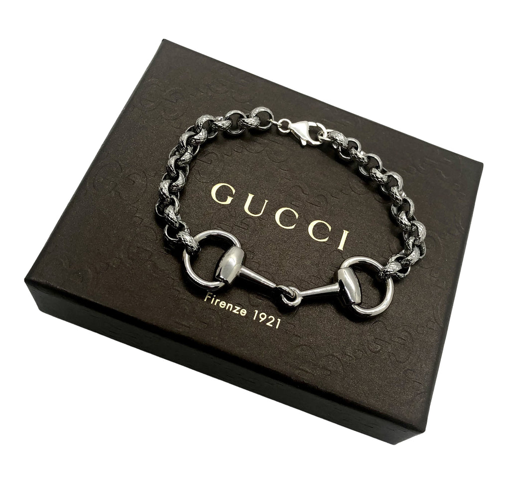 Repurposed Vintage Gucci Horsebit Bracelet – DesignerJewelryCo