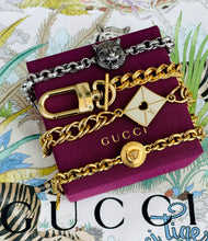 Load image into Gallery viewer, Repurposed Rare Gucci Tiger Head Bracelet