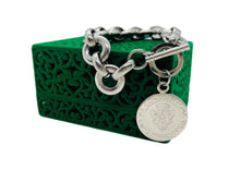 Load image into Gallery viewer, Repurposed Gucci Knight Coin Toggle Bracelet