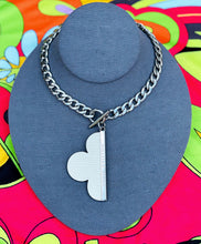 Load image into Gallery viewer, Repurposed X-Large Louis Vuitton Epi Flower Charm Necklace