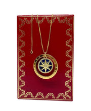Load image into Gallery viewer, Repurposed Louis Vuitton Keyring Star Charm Necklace