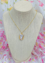 Load image into Gallery viewer, Repurposed Versace Two~Tone Barroco Virtus Charm Necklace