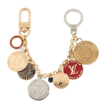 Load image into Gallery viewer, Repurposed Louis Vuitton Keychain Clasp 1980’s Vintage Statement Necklace