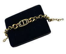 Load image into Gallery viewer, Repurposed Christian Dior Hardware Gold Tone Bracelet