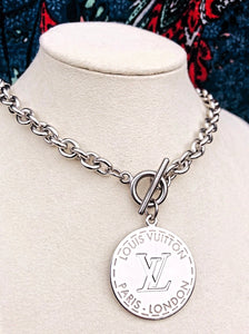 Louis Vuitton Vintage Repurposed Necklace Gold - $166 (44% Off Retail) -  From saloni