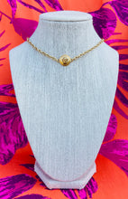 Load image into Gallery viewer, Repurposed Versace Medusa Coin Necklace