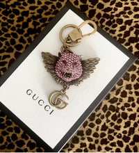 Load image into Gallery viewer, Repurposed Gold Medium Interlocking GG &amp; Bee Charm Gucci Necklace