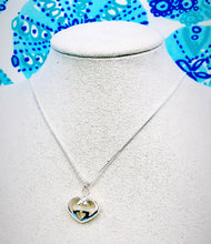 Load image into Gallery viewer, Repurposed Interlocking GG Medium Heart Charm Necklace