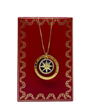 Load image into Gallery viewer, Repurposed Louis Vuitton Keyring Star Charm Necklace