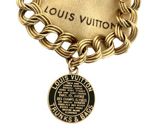Load image into Gallery viewer, Repurposed Louis Vuitton Trunks &amp; Bags Vintage Bracelet