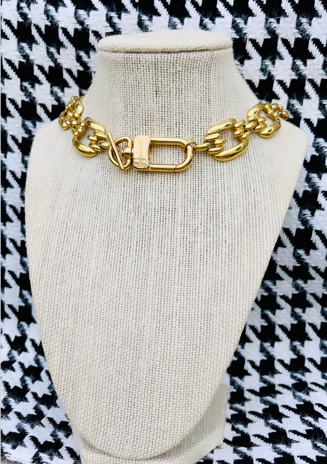 Repurposed Louis Vuitton Pendant Necklace - Authentic Rework – Loom &  Magpie Boutique