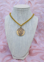 Load image into Gallery viewer, Repurposed Large Interlocking GG “Blind for Love 1921” Reversible Coin Necklace